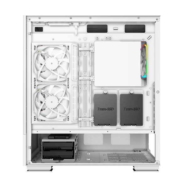 Montech Sky Two White PC Case - Vektra Computers LLC Montech Sky Two White PC Case - Vektra Computers LLC